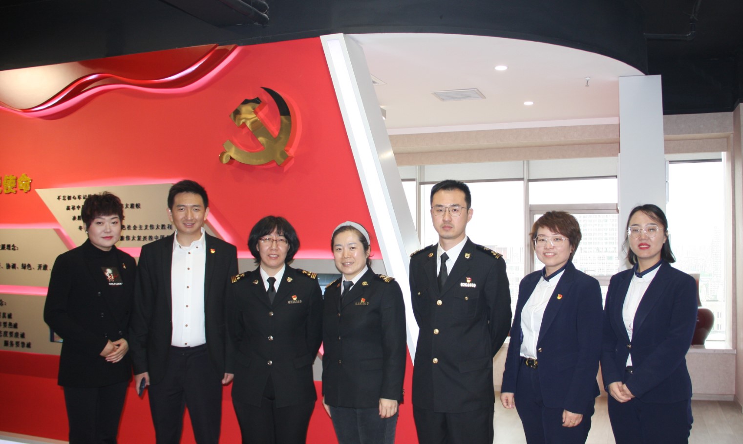 天津濱海機場海關統(tǒng)計科與永誠世佳開展支部共建活動