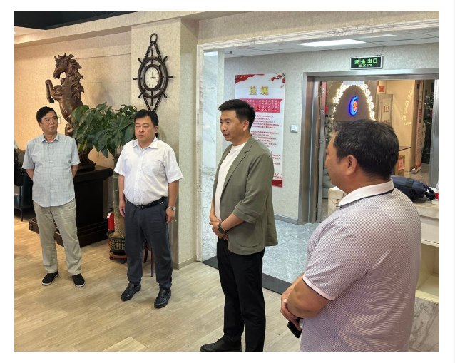天津市津貿投協(xié)會到永誠世佳走訪交流