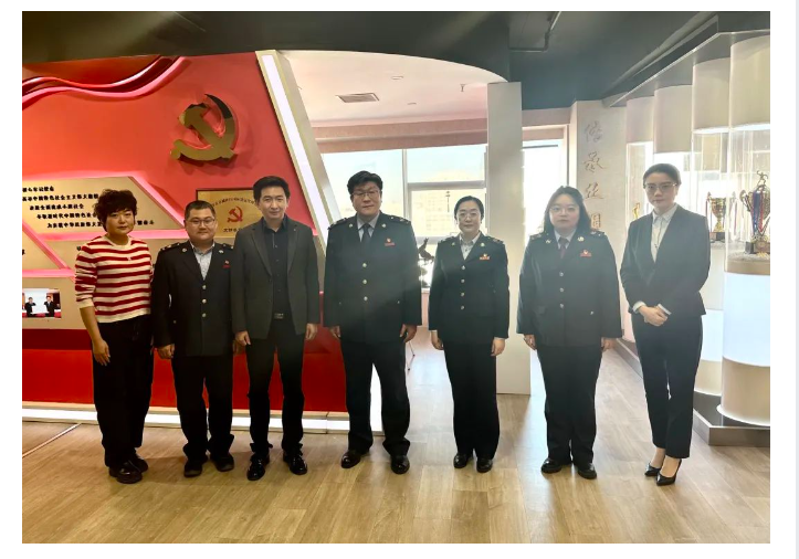 河東區(qū)稅務局領導率隊赴永誠世佳走訪調研