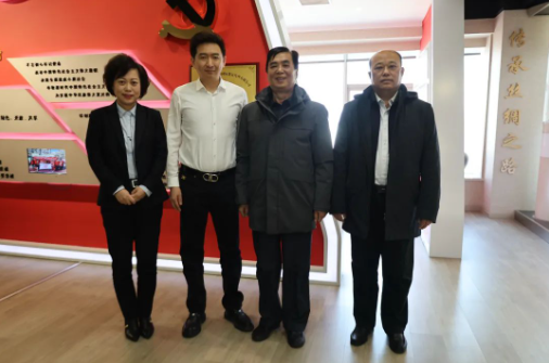 河東區(qū)人大領導走訪永誠世佳